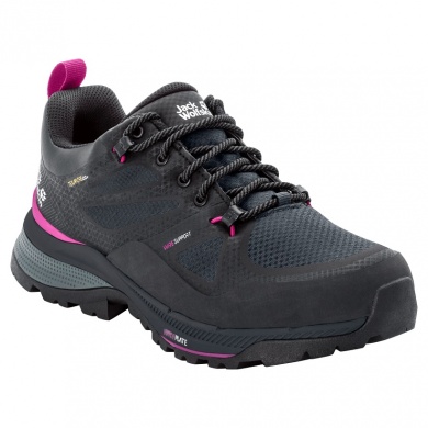 Jack Wolfskin Wanderschuhe Force Striker Low Texapore wasserdicht phantomgrau Damen